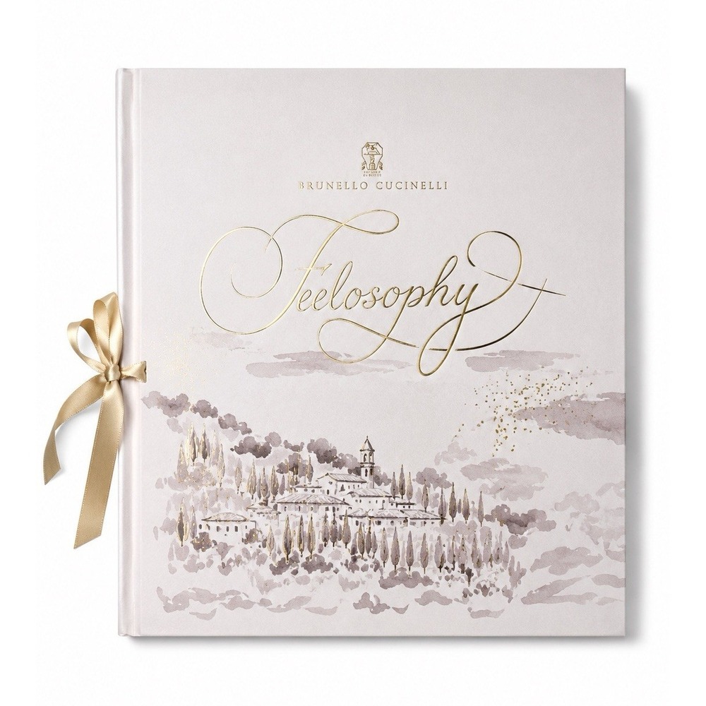 Brunello Cucinelli Feelosophy Hardcover Illustrated Philosophy Book Dec 2025